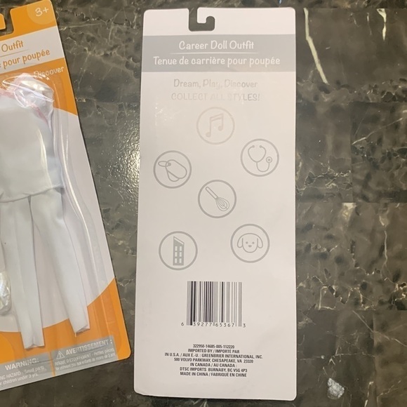 LOT of 4- Barbie Career Doll Vet Scrubs/puppy/shoes Fits Most 11.5 Dolls - Picture 3 of 3